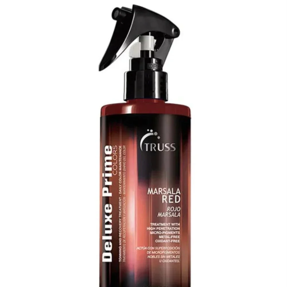 NEW [Truss] Deluxe Prime Colors 'Marsala Red' Treatment 8.79 oz, Color Booster! - Picture 2 of 5